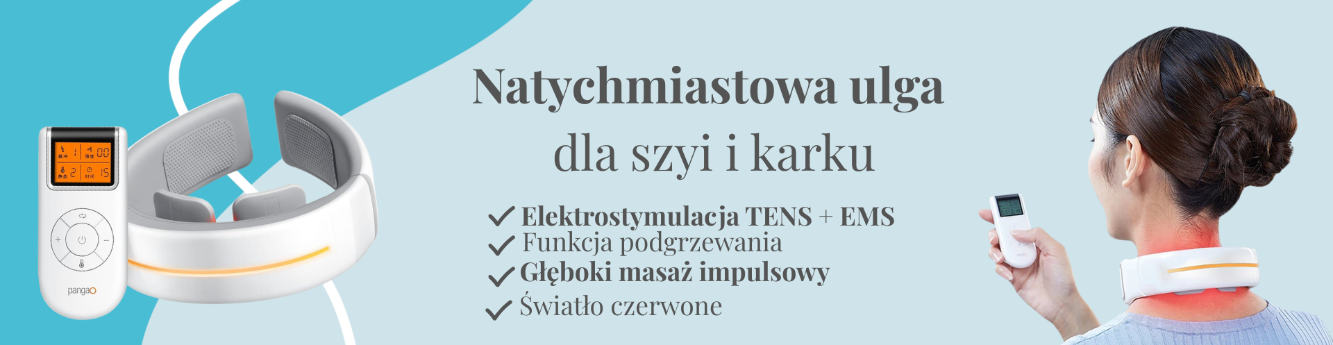 Baner masażer szyi Panago P7